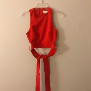Revolve Cameo Sexy Red Top - Size XXS (NWT)